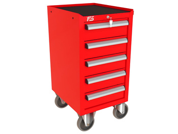 Anbaumodul für MEGA-Werkzeugwagen mit 5 Schubladen PDM-215