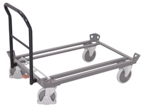 Schiebebügel für Palettenwagen, RAL 7016 VARIOfit zsw-870.002/AG