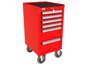 Anbaumodul für MEGA-Werkzeugwagen mit 6 Schubladen PDM-217