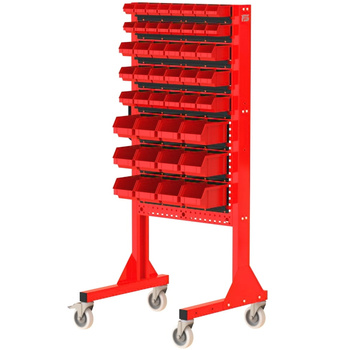 ST 70-12-P123 Tool Stand supplied with bin rails and bins