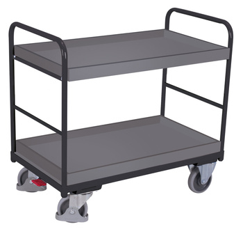 Niski wózek półkowy RAL 7016 VARIOfit sw-500.208/AG