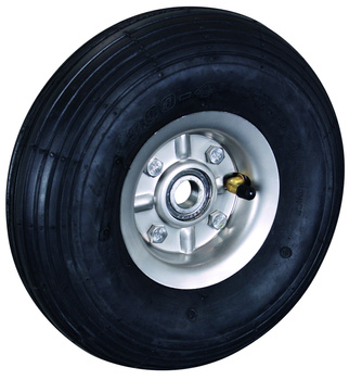 Pneumatic wheels for all wheelbarrows 260 x 85 mm, blue VARIOfit lug-260.019