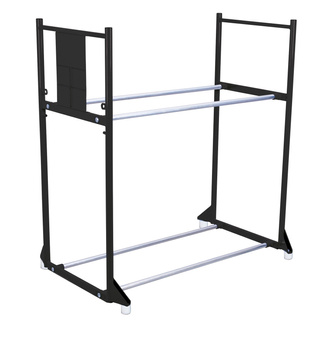 Regał do opon z 2 półkami VARIOfit sw-646.004/AG