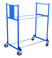 Wózek do opon z 2 półkami VARIOfit sw-646.003