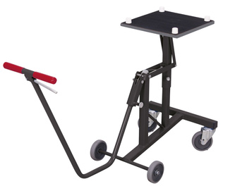 Table transport trolley, RAL 7016 VARIOfit sw-490.001/AG