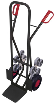 Wózek transportowy schodowy stalowy koła 5-ramienne VARIOfit sk-710.211/AG