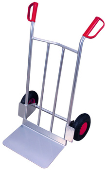 Taczka aluminiowa, duża łopata VARIOfit ap-710.205