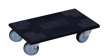 Furniture dolly Europa, swivel castors, thermoplastic rubber VARIOfit mh-937.003
