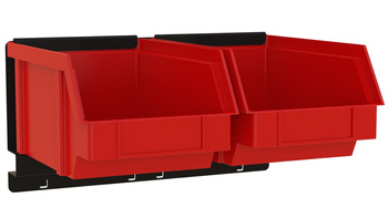 Bin rail for 2 P3 bins ZW-P3-2