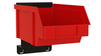 Bin rail for 1 P2 bin ZW-P2-1