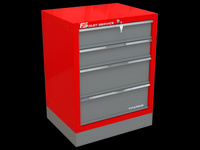 Workshop cabinet with 4 drawers – T-23