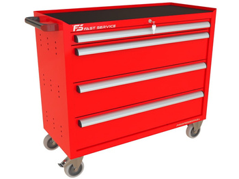 Wózek warsztatowy TRUCK z 4 szufladami PT-218