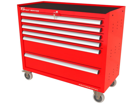 Wózek warsztatowy TRUCK z 6 szufladami PT-217