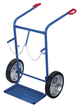 Taczka do transportu 2 butli stalowych o pojemności 40 - 50 l VARIOfit fk-1300