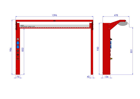 Tablica narzędziowa N140-03-02
