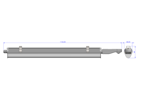 Oprawa przemysłowa LED 1030 MS1