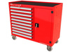 Wózek warsztatowy TRUCK z 10 szufladami i drzwiami PT-210-40