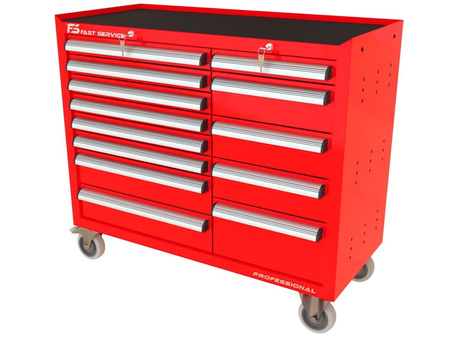 Wózek warsztatowy TRUCK z 13 szufladami PT-212-21