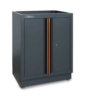Moduł stały dwudrzwiowy z półką, zamykany na zamek, system C45PRO 2.0 – Beta C45PRO2.0/MA