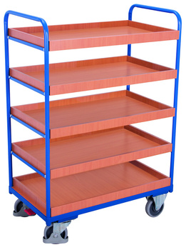 Wysoki wózek półkowy VARIOfit sw-600.214