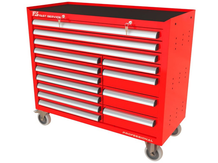 Wózek warsztatowy TRUCK z 14 szufladami PT-270-73