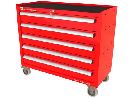 Wózek warsztatowy TRUCK z 5 szufladami PT-215