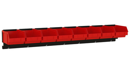 Listwa na 8 pojemników P2  ZW-P2-8