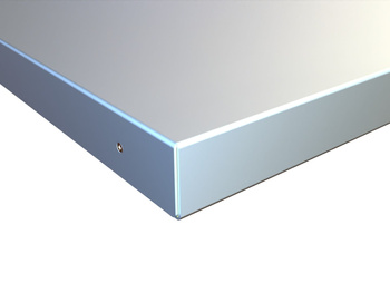 Blat sklejka 40 mm obita blachą ocynkowaną gr. 1,5 mm