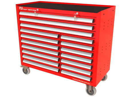 Wózek warsztatowy TRUCK z 17 szufladami PT-270-70