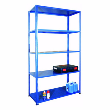 Storage shelving unit 2000x1150x500 - 5 shelves, light-duty R-1-05-07
