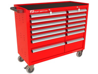 Wózek warsztatowy TRUCK z 14 szufladami PT-219-19