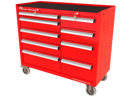 Wózek warsztatowy TRUCK z 9 szufladami PT-221-23