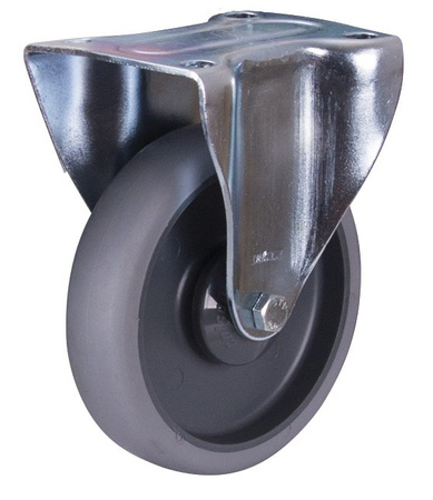 Koła stałe, 125 x 30 mm, szare (termoplastyczne) VARIOfit bpg-125.050