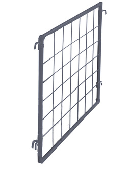 Przegroda do nadstawki paletowej, RAL 7016 VARIOfit zpa-100.022/AG