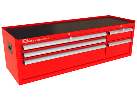 Nadstawka wózka MEGA z 5 szufladami PNM-153-54