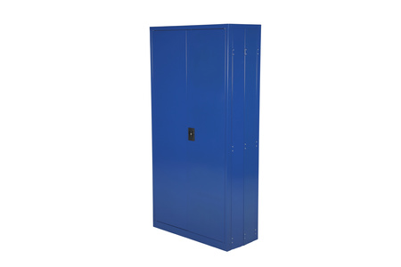 Szafa metalowa składana 1800×900×400 mm, niebieska, półki 50 kg – Easy