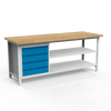 Stół 3-modułowy + szafka WSZ-D + 2 półki W-P2