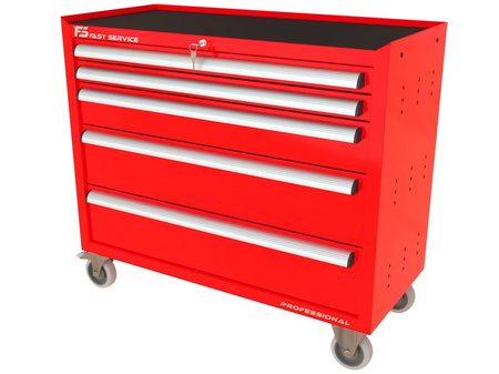 Wózek warsztatowy TRUCK z 5 szufladami PT-222