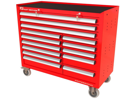 Wózek warsztatowy TRUCK z 14 szufladami PT-271-72