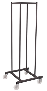 Rack for furniture dollies, RAL 7016 VARIOfit mh-942.500/AG