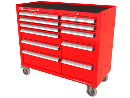 Wózek warsztatowy TRUCK z 11 szufladami PT-220-22