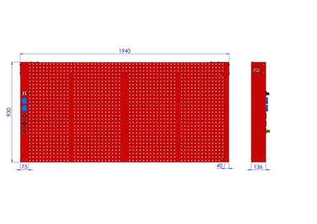 Tablica narzędziowa N196-02-02