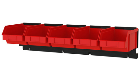 Listwa na 5 pojemników P2  ZW-P2-5