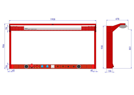 Tablica narzędziowa N192-03-E