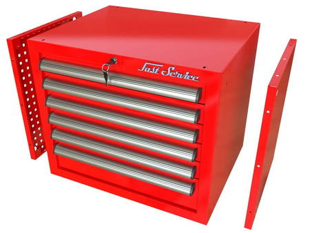 Szafka do stołu warsztatowego - moduł z 6 szufladami - P-1-063-01