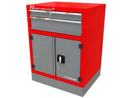 Szafka warsztatowa z 2 szufladami i drzwiami – T-31