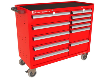 TRUCK workshop trolley with 11 drawers PT-215-17