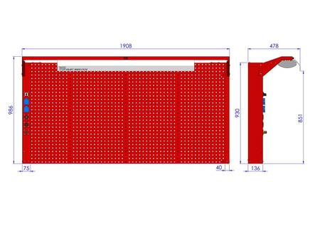 Tablica narzędziowa N192-01-02