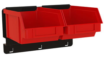 Bin rail for 2 P1 bins ZW-P1-2