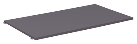 Shelf for multi-tier trolleys, grey VARIOfit zsw-600.210/G